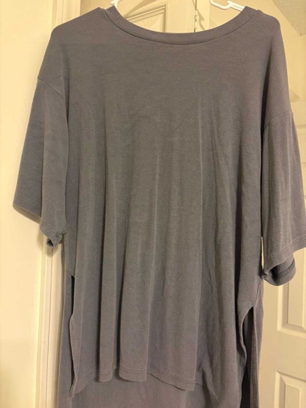 THE FOXY KIND ALL WEEKEND LONG PANT SET- SLATE GREY